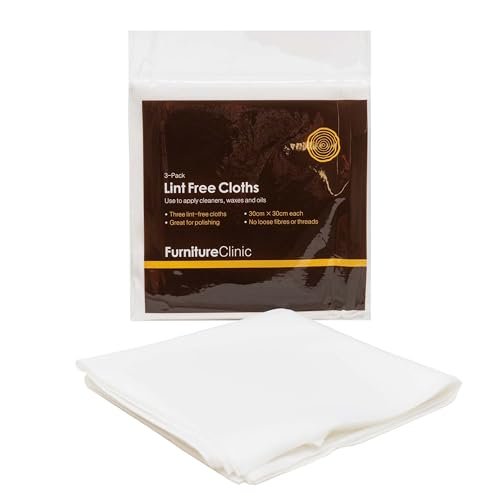 Furniture Clinic Lint Free Cotton Cloths | Reusable...