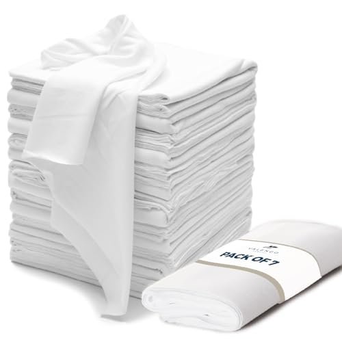 VALENGO New Lint Free Rags – 100% Cotton Cleaning Cloths