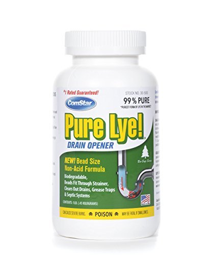 ComStar Pure Lye 1 lb - Unique Beads for Soap