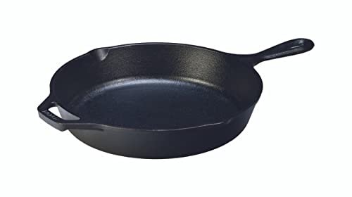 Lodge Seasoned Cast Iron Skillet - PFAS-Free, 12-Inch...