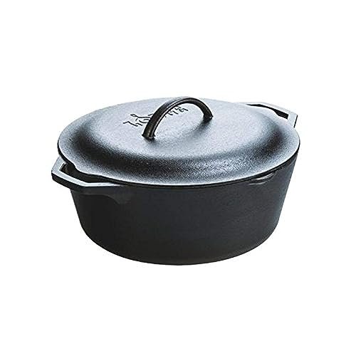 Lodge Cast Iron Dutch Oven - Loop Handle, 7 Quart
