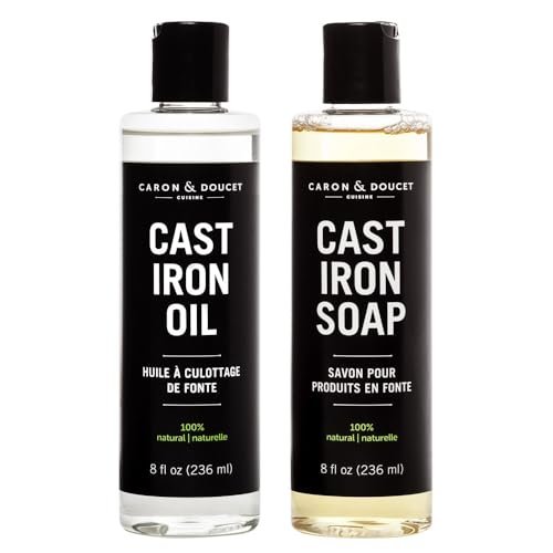 CARON & DOUCET - Cast Iron Cleaning & Conditioning Set