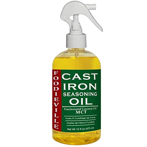 Cast Iron Oil Non-stick Conditioner for Seasoning Skillets...