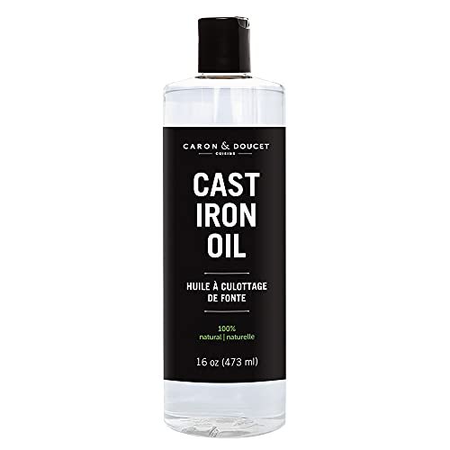 CARON & DOUCET - Cast Iron Seasoning Oil, 100% Plant-Based