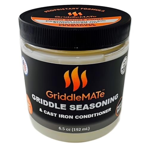 GriddleMATe Griddle Seasoning - Premium 2-in-1 Seasoning...