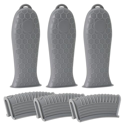 Joyhalo Cast Iron Skillet Handle Cover, 6 Pack Heat...