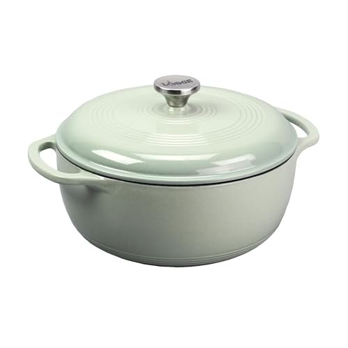 Lodge Essential Enamel Cast Iron Dutch Oven for Versatile...