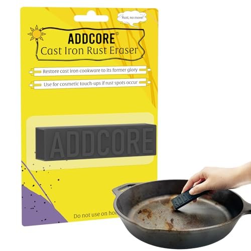 Rust Eraser, Premium Rust Remover for Cast Iron, Cookware &