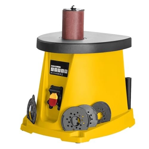 KJZQLMZ Electric Oscillating Spindle Sander with Cast Iron...