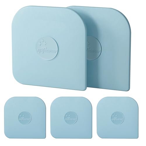 Pan Scraper, 5 Pcs Pot Scraper Plastic, Non-Scratch Kitchen...