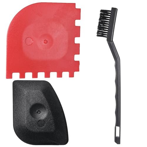 YQQYG 3 Pcs Pan Scraper, Food Scraper for Cast Iron