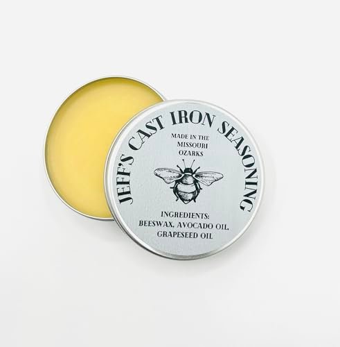 Jeff's Cast Iron Seasoning - Small Batch, All-Natural...
