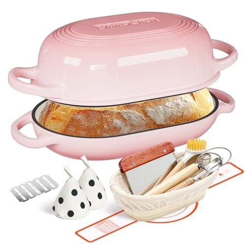 Enameled Cast Iron Sourdough Bread Oven, Dutch Oven Kit