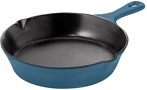 Utopia Kitchen Cast Iron Frying Pan 6.5 Inch Pre-Seasoned...