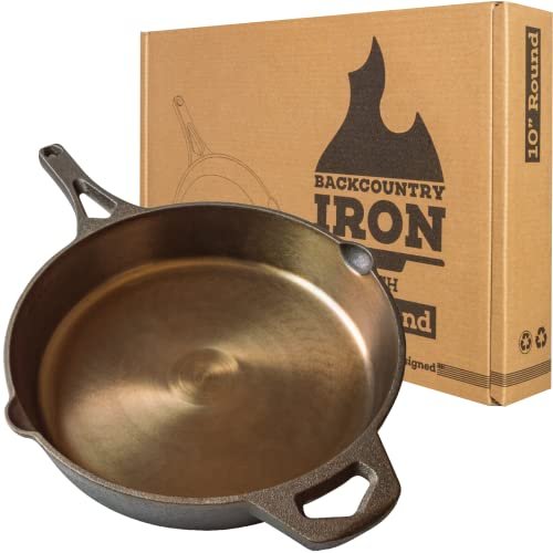 Backcountry Iron 10-1/4 Inch Smooth Wasatch Pre-Seasoned...