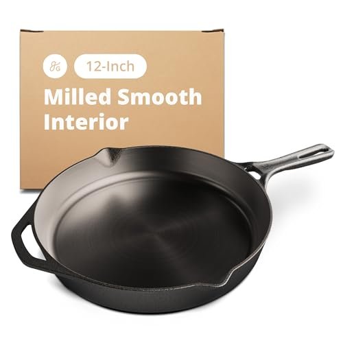 Greater Goods Cast Iron Skillet, Cook Like a Pro.