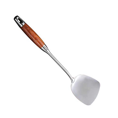Chinese Wok Spatula, 304 Stainless Steel Spatula with...