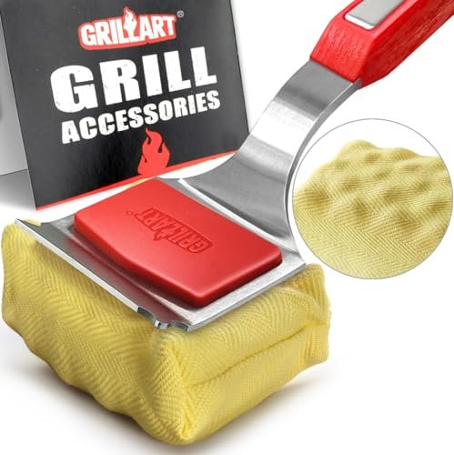 GRILLART Grill Brush Bristle Free. SteamWizards BBQ...