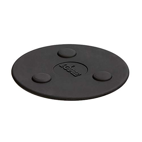 Lodge 5 Inch Silicone Magnetic Trivet - Dishwasher-Safe...