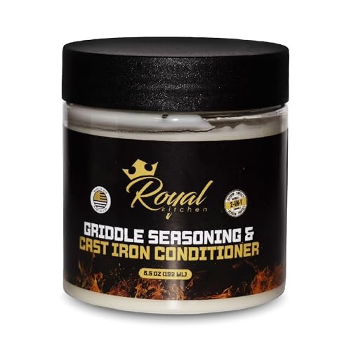 Royal Kitchen Cast Iron & Carbon Steel Seasoning...