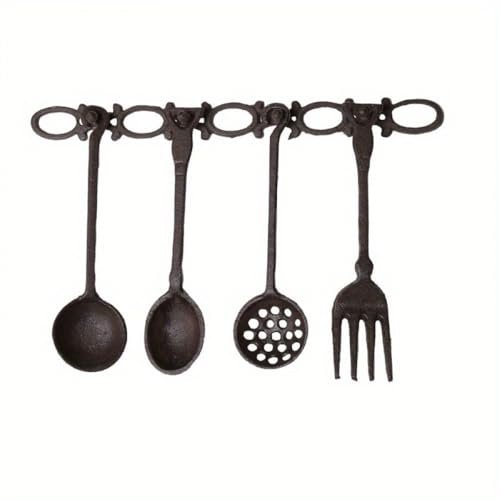 [Vintage Cast Iron Wall Decor] 1 Set Vintage Cast Iron