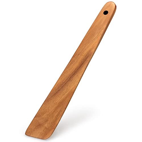 12 Inch Teak Wood Spatula for Cooking and Serving