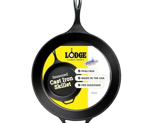 Best 15 Inch Cast Iron Skillet - comprehensive buying guide and reviews