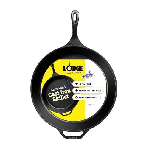 Best 15 Inch Cast Iron Skillet - comprehensive buying guide and reviews