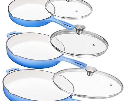 Best Enameled Cast Iron Skillet with Lid - comprehensive buying guide and reviews
