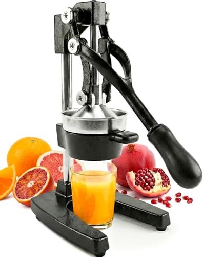 Eurolux Ultra-Premium Cast Iron Juicer | Extra-Large,...