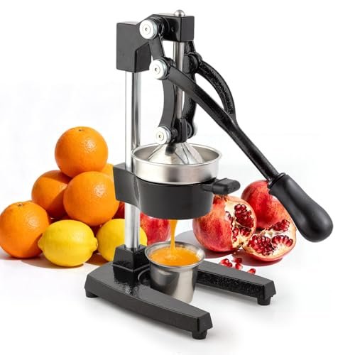 Manual Cast Iron Juicer, Commercial Lemon Squeezer, for...