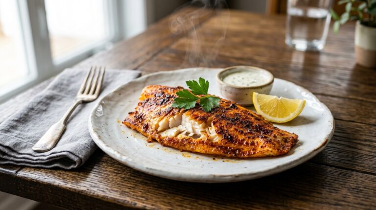 air fryer tilapia recipes cooked to golden perfection with crispy spices