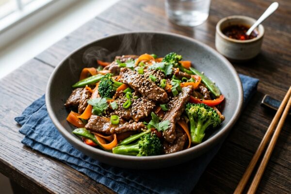 beef stir fry recipes with tender beef and crisp vegetables