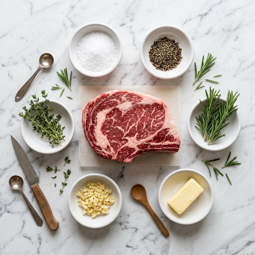 boneless prime rib recipe ingredients mise en place