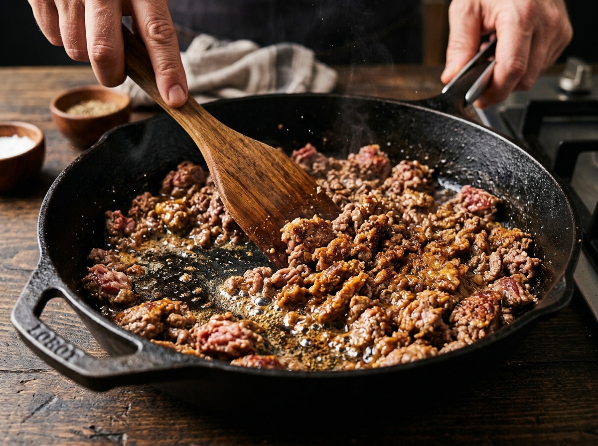 browning ground beef for cabbage and ground beef recipes