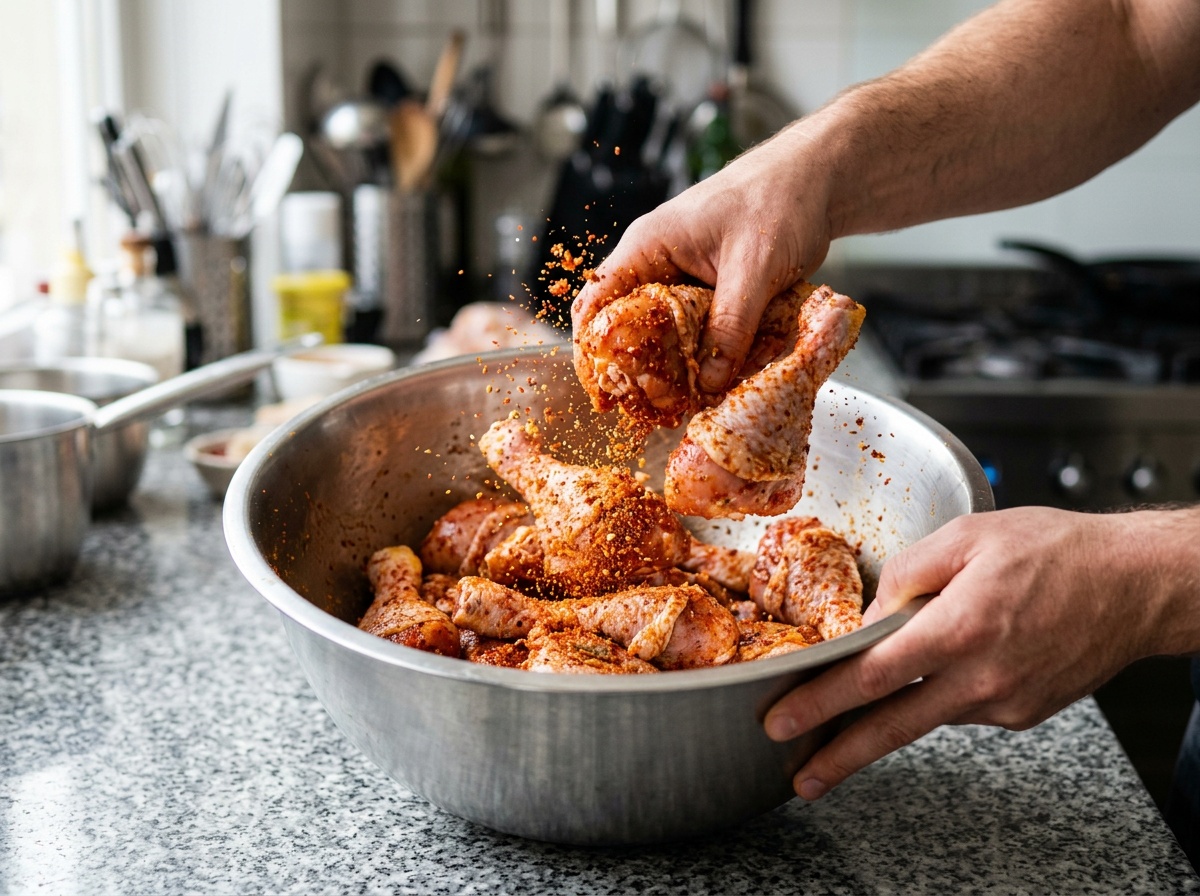 seasoning chicken for air fryer chicken drumsticks recipe
