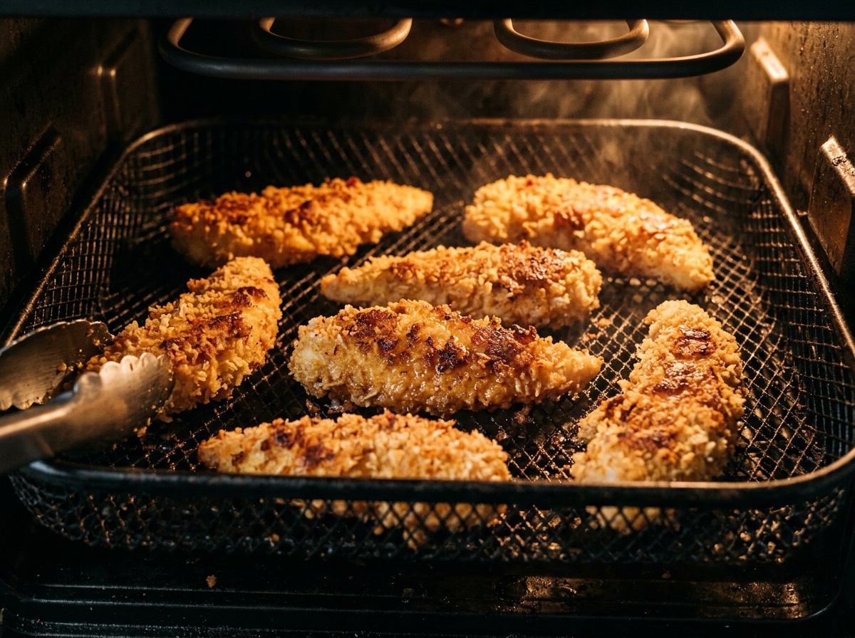 air fryer chicken tenders recipe cooking in air fryer