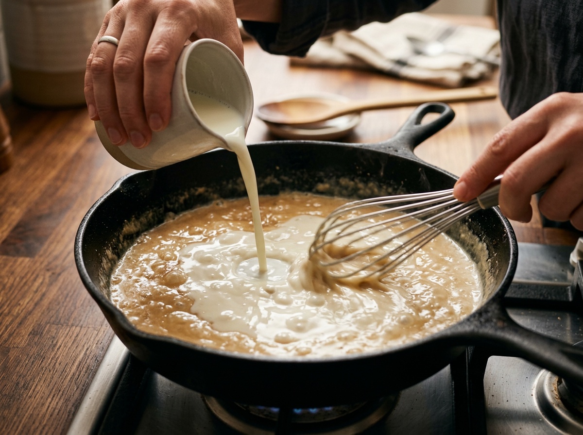thickening sauce for creamed chipped beef recipe