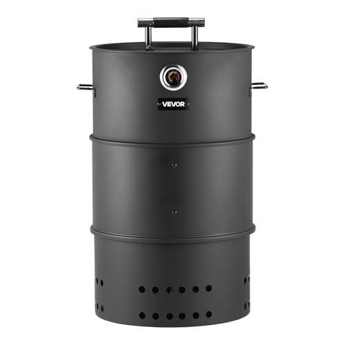 VEVOR Charcoal Smoker Grill, 18.5