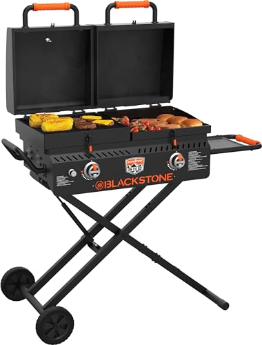 Blackstone On The Go Tailgator Grill Griddle Combo.