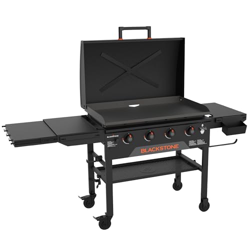 Blackstone Original Portable Griddle with Built-in Hood,...