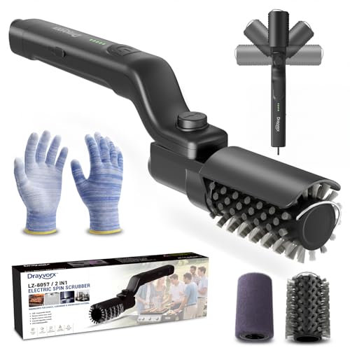 Drayvorx Electric Grill Brush, High Torque Grill Brush