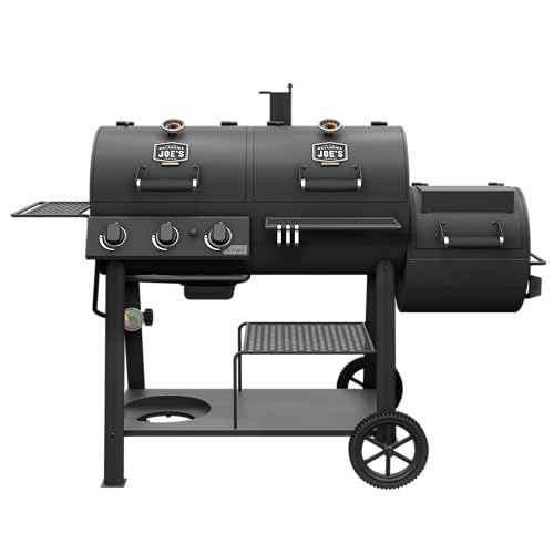 Oklahoma Joe's Canyon Combo DLX Charcoal and Propane Smoker...