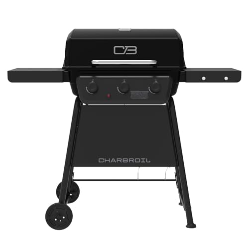 Charbroil Classic 3-Burner Propane Gas Grill, 30,000 BTU,...