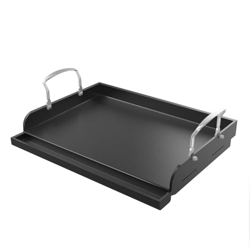 Cast Iron Griddle for Gas Grill Griddle 17x13 Inch