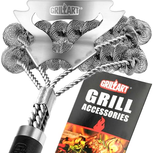 GRILLART Grill Brush for Outdoor Grill Bristle Free Cleaner