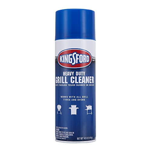 Kingsford Heavy Duty Foaming Grill Cleaner Spray, 14.5 Oz