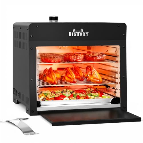 BIG HORN 1500°F Infrared Steak Grill - Portable Propane...