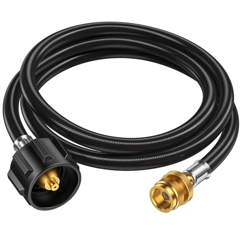 6 Feet Propane Hose Adapter 1lb to 20lb tanks.