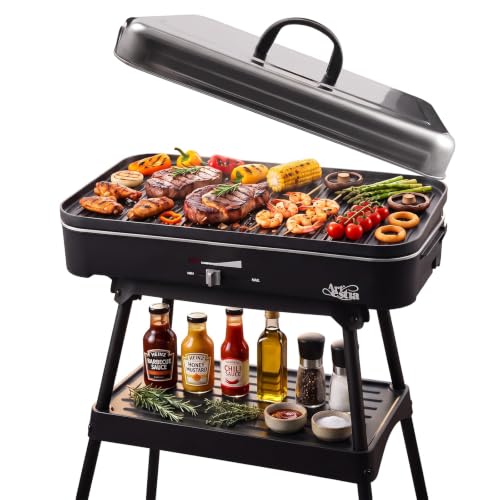 Artestia 1800W Compact Electric Grill for Apartment Balcony